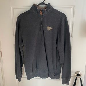 K-State Kansas State 1/4 quarter zip jacket pullover